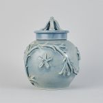 1291 6100 VASE AND COVER